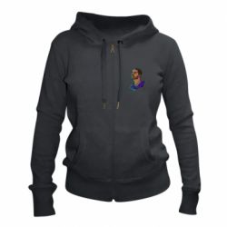 Женское худи на молнии Drake - PrintSalon