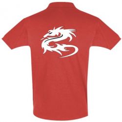 Мужское поло Дракон - PrintSalon