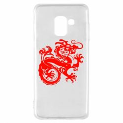 Чехол для Samsung A8 2018 Дракон - PrintSalon