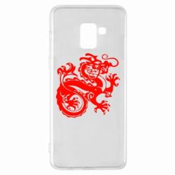 Чехол для Samsung A8+ 2018 Дракон - PrintSalon