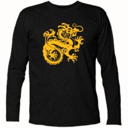 Футболка с длинным рукавом Дракон - PrintSalon