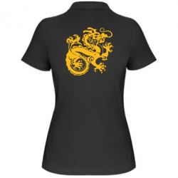 Женское поло Дракон - PrintSalon