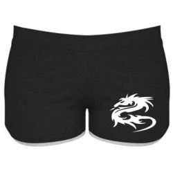 Женские шорты Дракон - PrintSalon