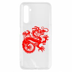 Чехол для Realme 6 Дракон - PrintSalon
