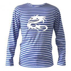 Тельняшка с длинным рукавом Дракон - PrintSalon