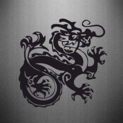 Наклейка Дракон - PrintSalon