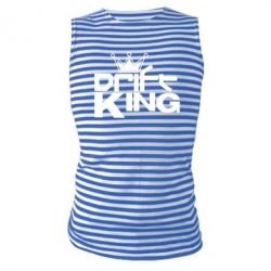 Майка-тельняшка Drift King - PrintSalon