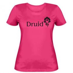 Женская футболка Druid Orc - PrintSalon