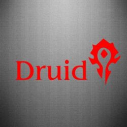 Наклейка Druid Orc - PrintSalon