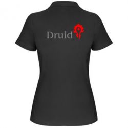 Женское поло Druid Orc - PrintSalon
