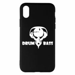 Чехол для iPhone X/Xs Drumm Bass - PrintSalon