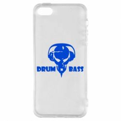 Чехол для iPhone5/5S/SE Drumm Bass - PrintSalon
