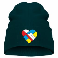 Детская шапка Дружба Украины и Польши