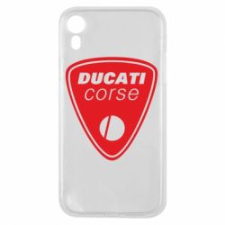 Чехол для iPhone XR Ducati Corse - PrintSalon