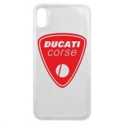 Чехол для iPhone Xs Max Ducati Corse - PrintSalon