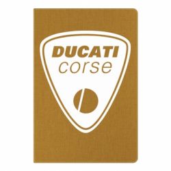 Блокнот с принто Ducati Corse - PrintSalon