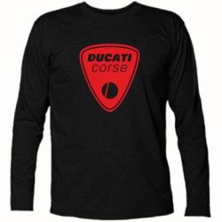 Футболка с длинным рукавом Ducati Corse - PrintSalon