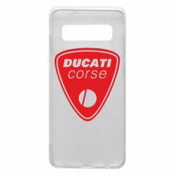 Чехол для Samsung S10 Ducati Corse - PrintSalon