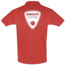 Мужское поло Ducati Corse - PrintSalon