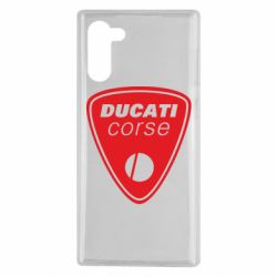 Чехол для Samsung Note 10 Ducati Corse - PrintSalon