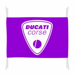 Флаг Ducati Corse - PrintSalon