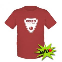 Детская футболка Ducati Corse - PrintSalon