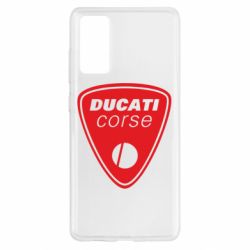 Чехол для Samsung S20 FE Ducati Corse - PrintSalon