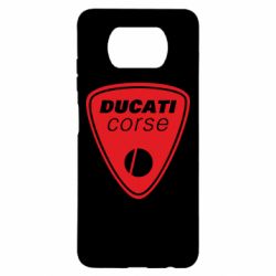 Чехол для Xiaomi Poco X3 Ducati Corse - PrintSalon