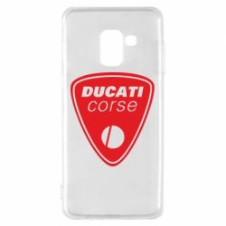Чехол для Samsung A8 2018 Ducati Corse - PrintSalon