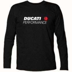 Футболка с длинным рукавом Ducati Perfomance - PrintSalon