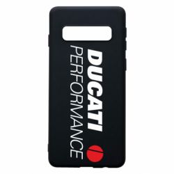 Чехол для Samsung S10 Ducati Perfomance - PrintSalon