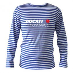 Тельняшка с длинным рукавом Ducati Perfomance - PrintSalon