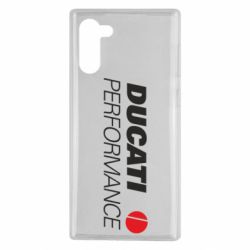 Чехол для Samsung Note 10 Ducati Perfomance - PrintSalon