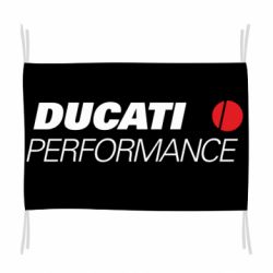 Флаг Ducati Perfomance - PrintSalon
