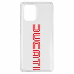 Чехол для Samsung S10 Lite Ducati Vintage - PrintSalon