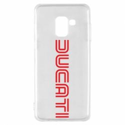 Чехол для Samsung A8 2018 Ducati Vintage - PrintSalon