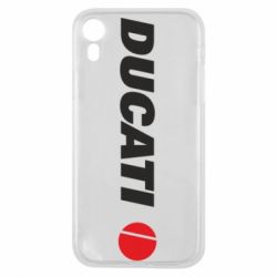 Чехол для iPhone XR Ducati - PrintSalon
