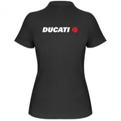Женское поло Ducati - PrintSalon