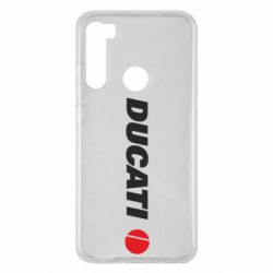 Чехол для Xiaomi Redmi Note 8 Ducati - PrintSalon