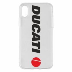 Чехол для iPhone X/Xs Ducati - PrintSalon