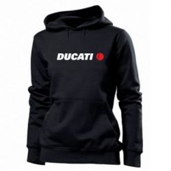 Женское худи Ducati - PrintSalon