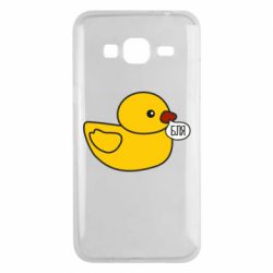 Чехол для Samsung J3 2016 Утка матерится - PrintSalon