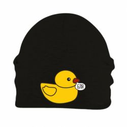 Шапка флисовая Утка матерится