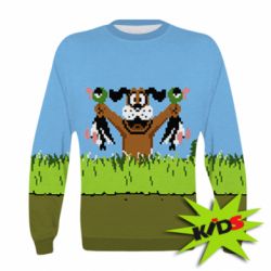 Дитячий 3D світшот Duck Hunt - PrintSalon