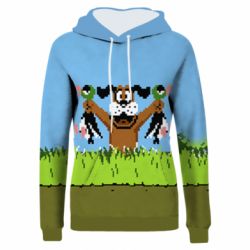 Жіноче 3D худі Duck Hunt-PrintSalon Жіноче 3D худі Duck Hunt