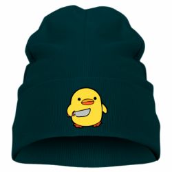 Дитяча шапка Duckling With A Knife - PrintSalon