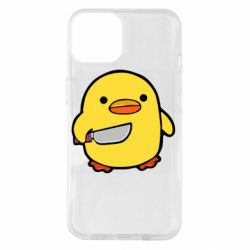 Чохол для iPhone 14 Duckling With A Knife