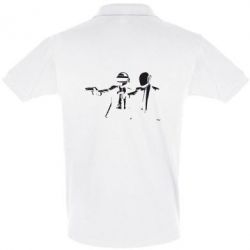Мужское поло Daft Punk group - PrintSalon