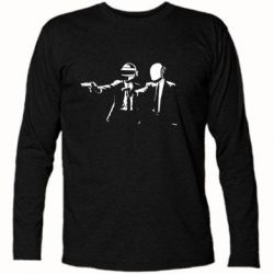 Футболка з довгим рукавом Daft Punk group - PrintSalon