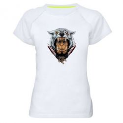 Жіноча футболка для спорту Durotan the leader - PrintSalon